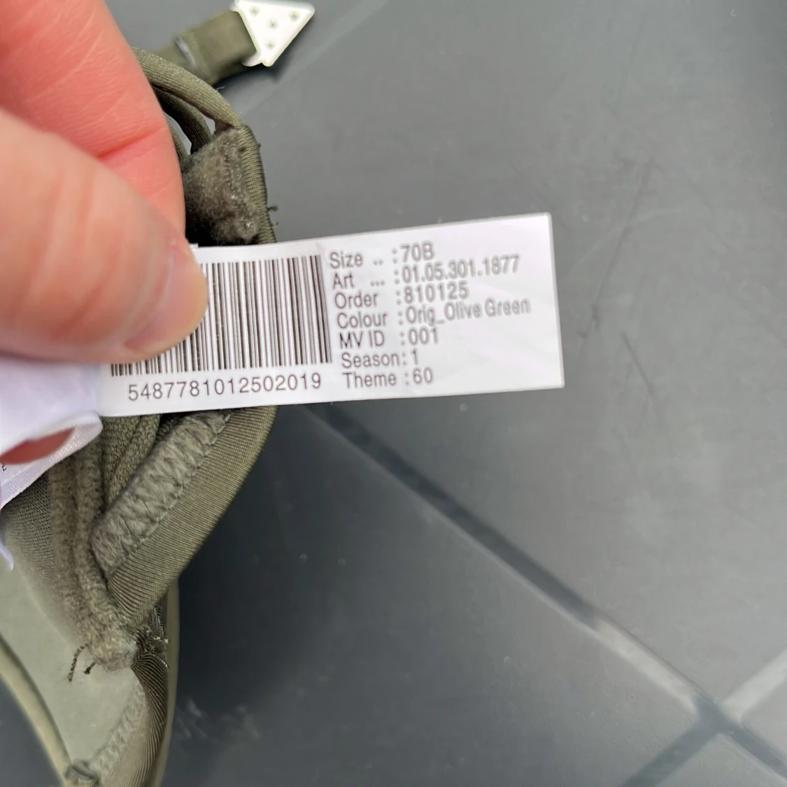 Oanvänd grön bikinitopp - 2