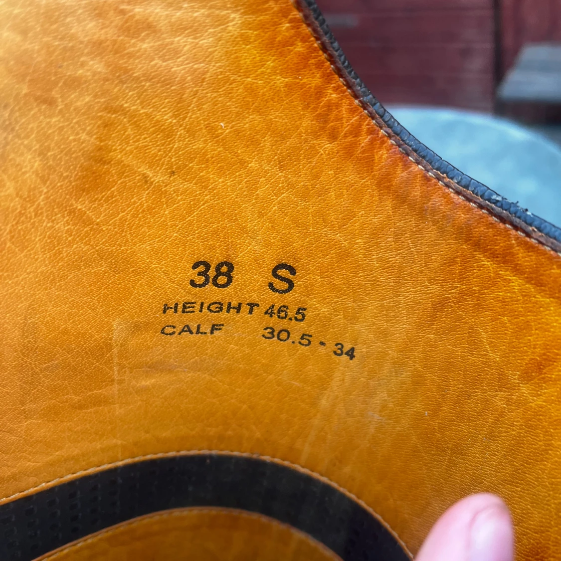 Svarta ridstövlar i skinn - 3