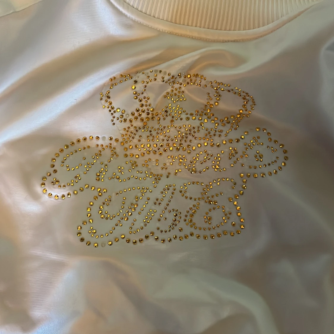 Vit croppad jacka från Adidas - 2