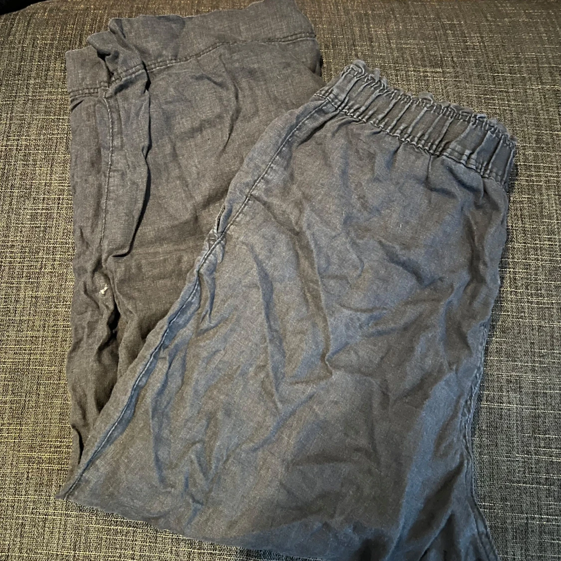 svarta linnebyxor - 1