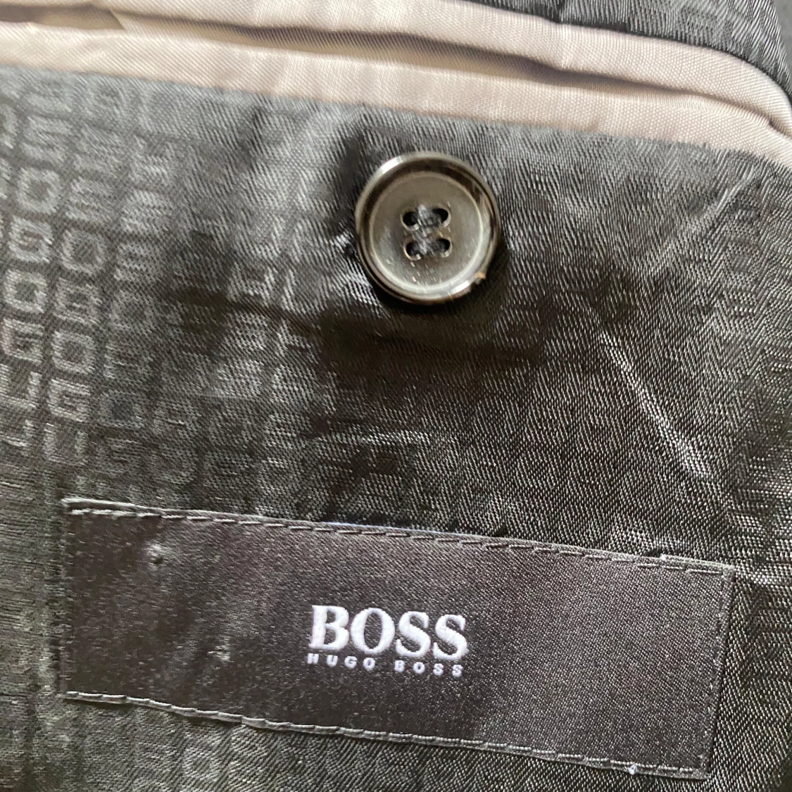 Svart kavaj från Hugo Boss Super 100 - 3