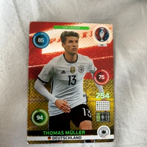 Thomas Müller  euro 2016 - Säljer detta kort 