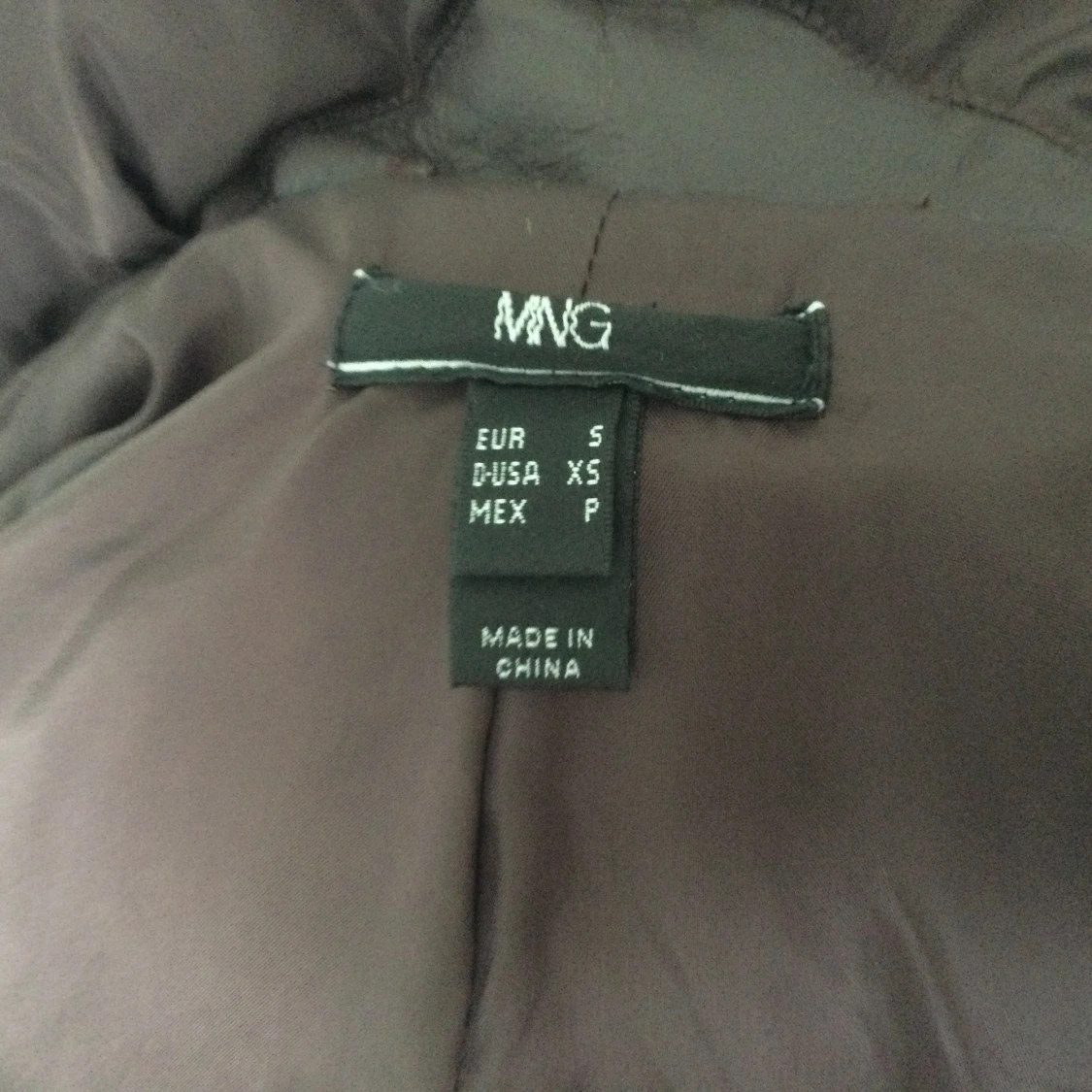 Plommonfärgad Dunjacka Jacka Dun Strl: S MNG - 4