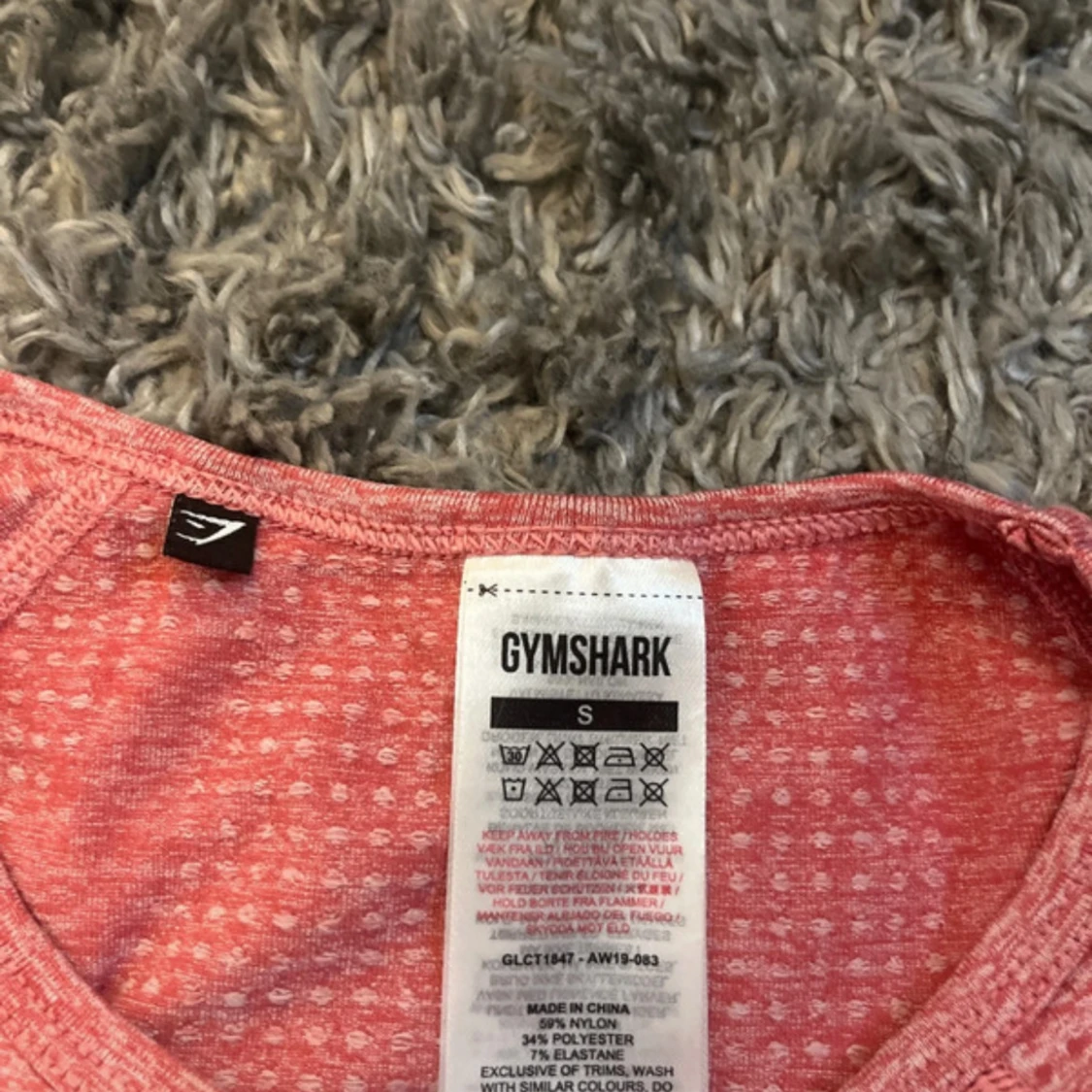 Rosa croppad tröja från Gymshark - 1