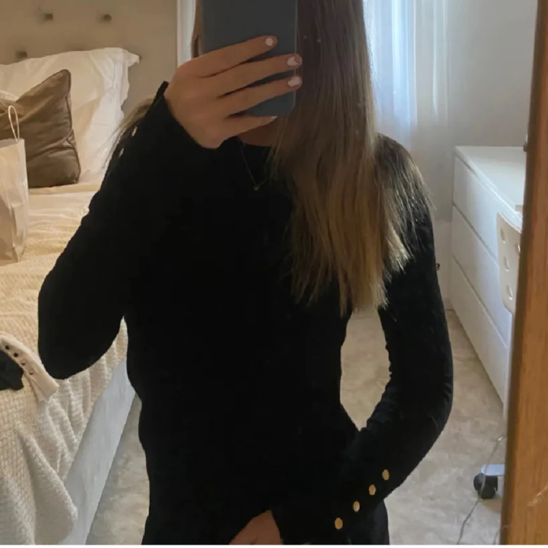 Zara tröja med knappar - 1