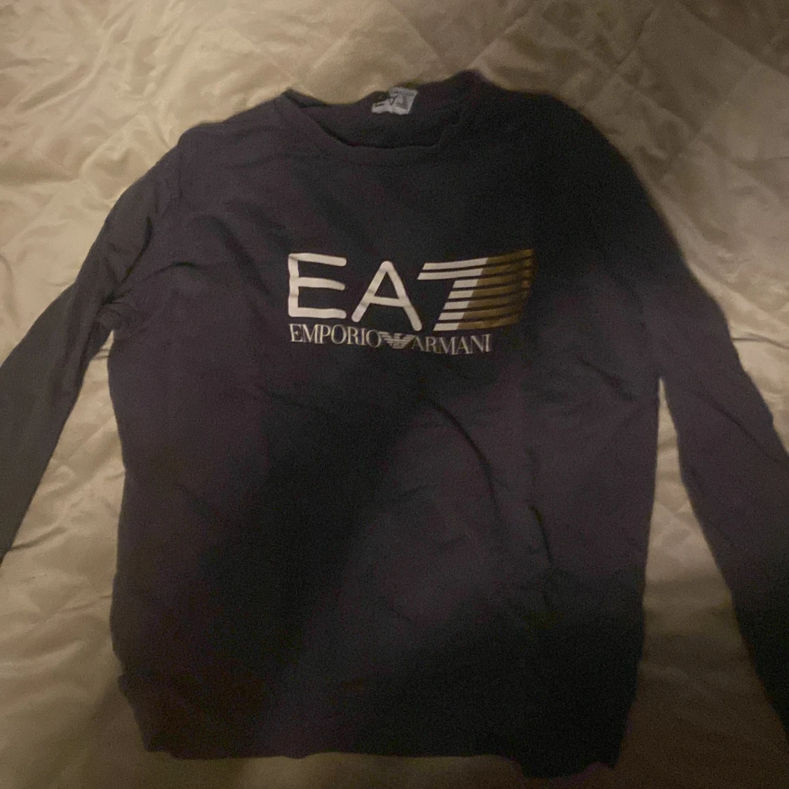 Grå långärmad tröja från Emporio Armani - 1