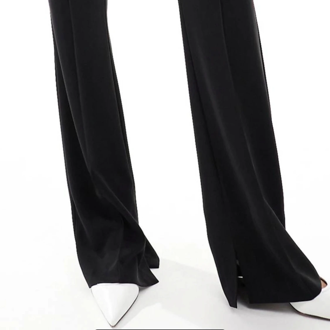 Svarta kostymbyxor ASOS TALL - 1