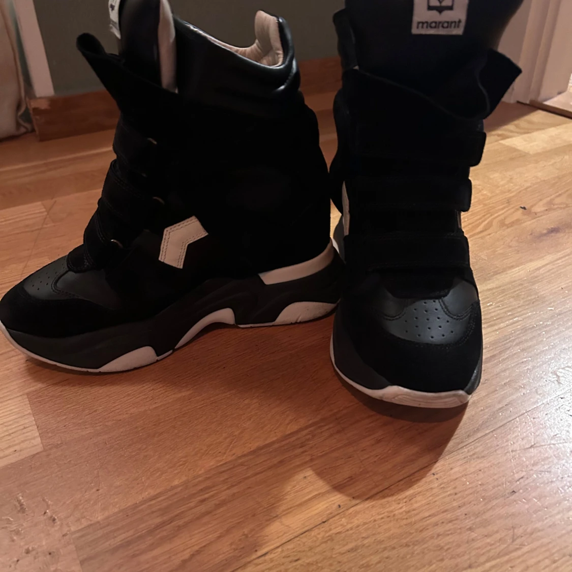 Svarta sneakers från Isabel Marant - 1