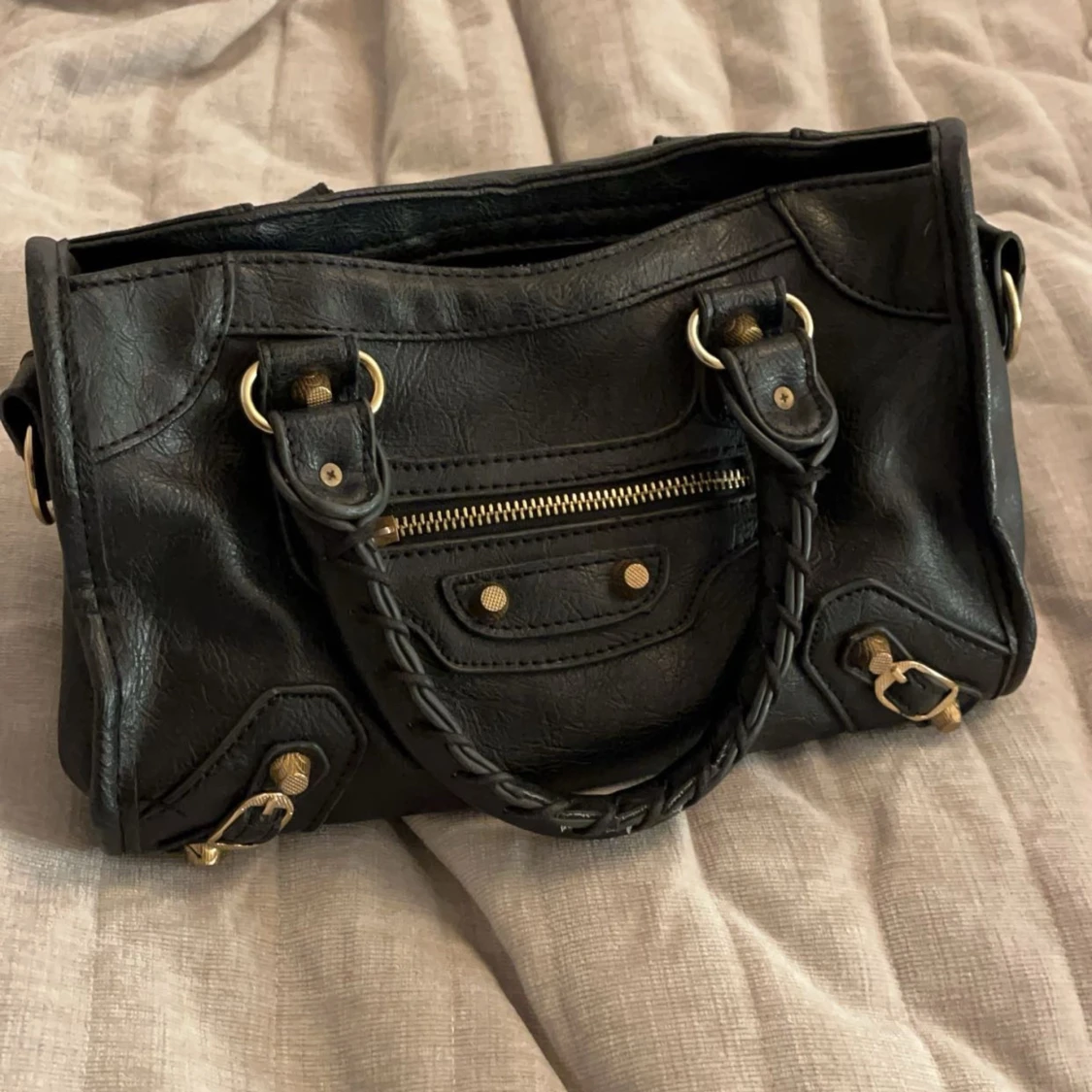 Svart handväska - 90