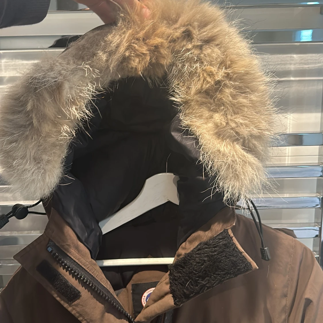 Brun parkajacka från Canada Goose - 91