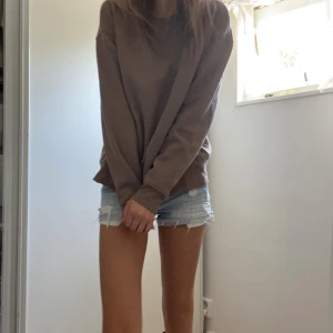 Brun hoodie utan luva - Jätte skön brun tröja, perfekt nu inför hösten🍁🍁 säljs pga oanvändning.  perfekt skick o inget fel med den 🤎🤎