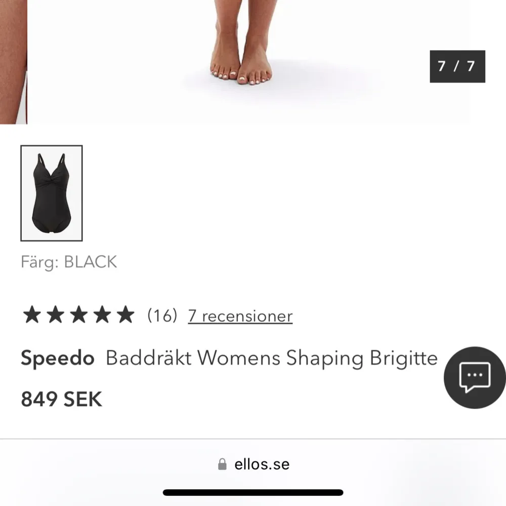 Oanvänd baddräkt från speedo. Nypris 849 kr, mitt pris 499. Pris går förstås att diskutera.💞. Övrigt.