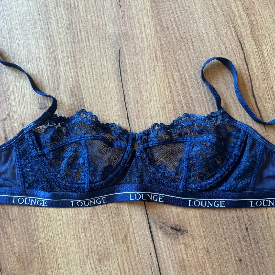 Blå spets-BH från Lounge