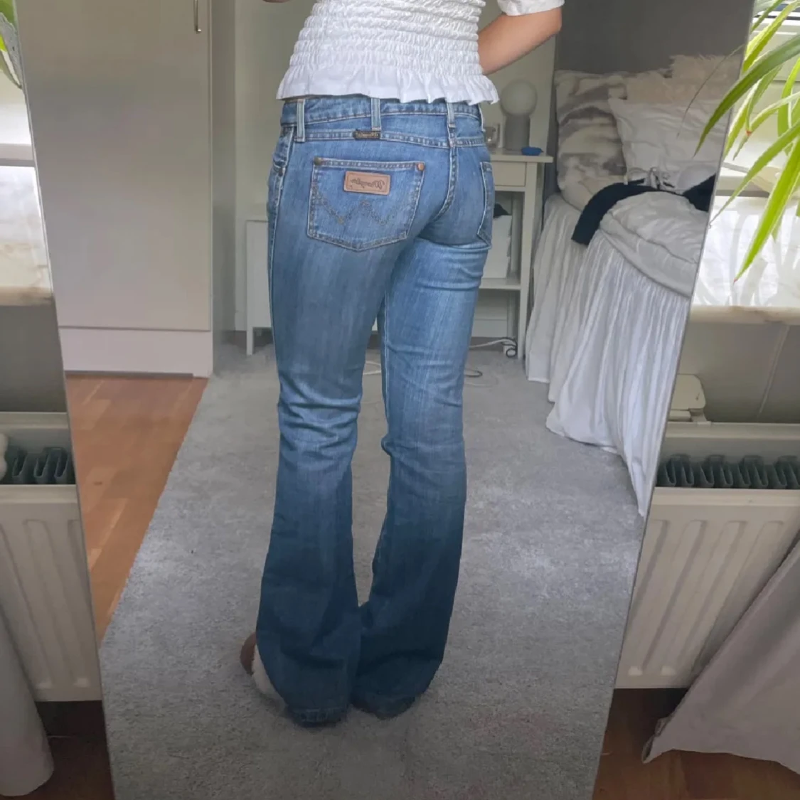 Jeans lowwaist bootcut lågmidjade utsvängda - 2