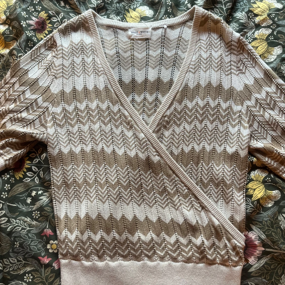 Lindex tröja i missoni mönster