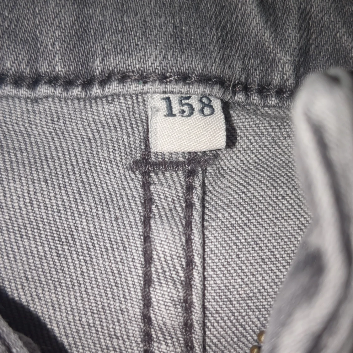 Flared grå jeans - 90