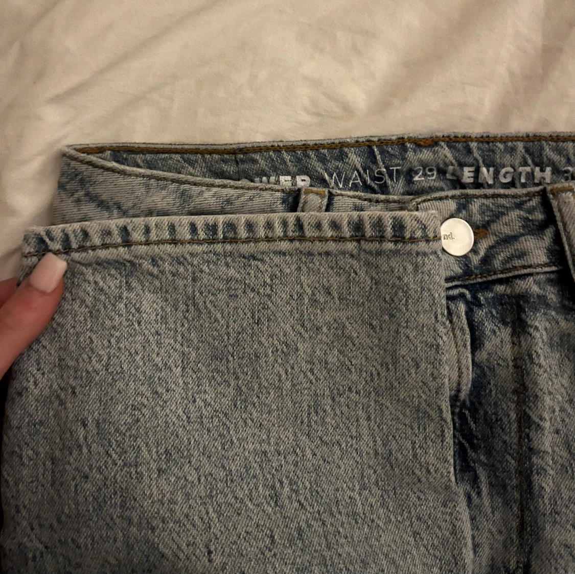 Ljustvättade jeans - 91