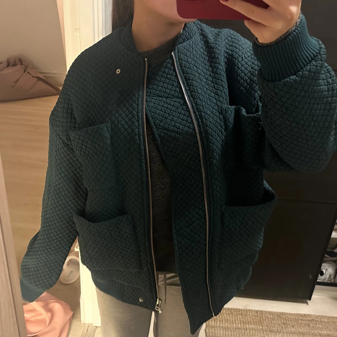 Snygg grön jacka!đ