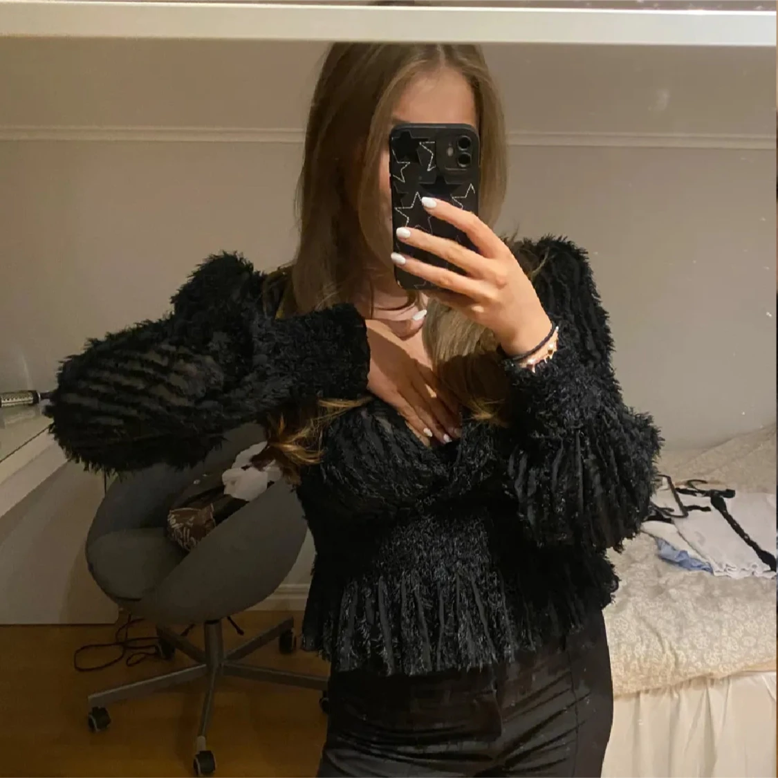Svart blus