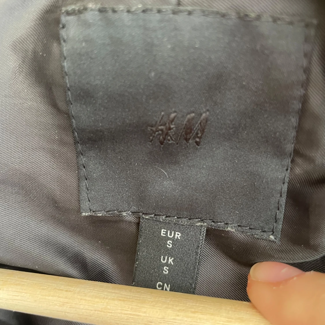 Svart skinnjacka från H&M - 91