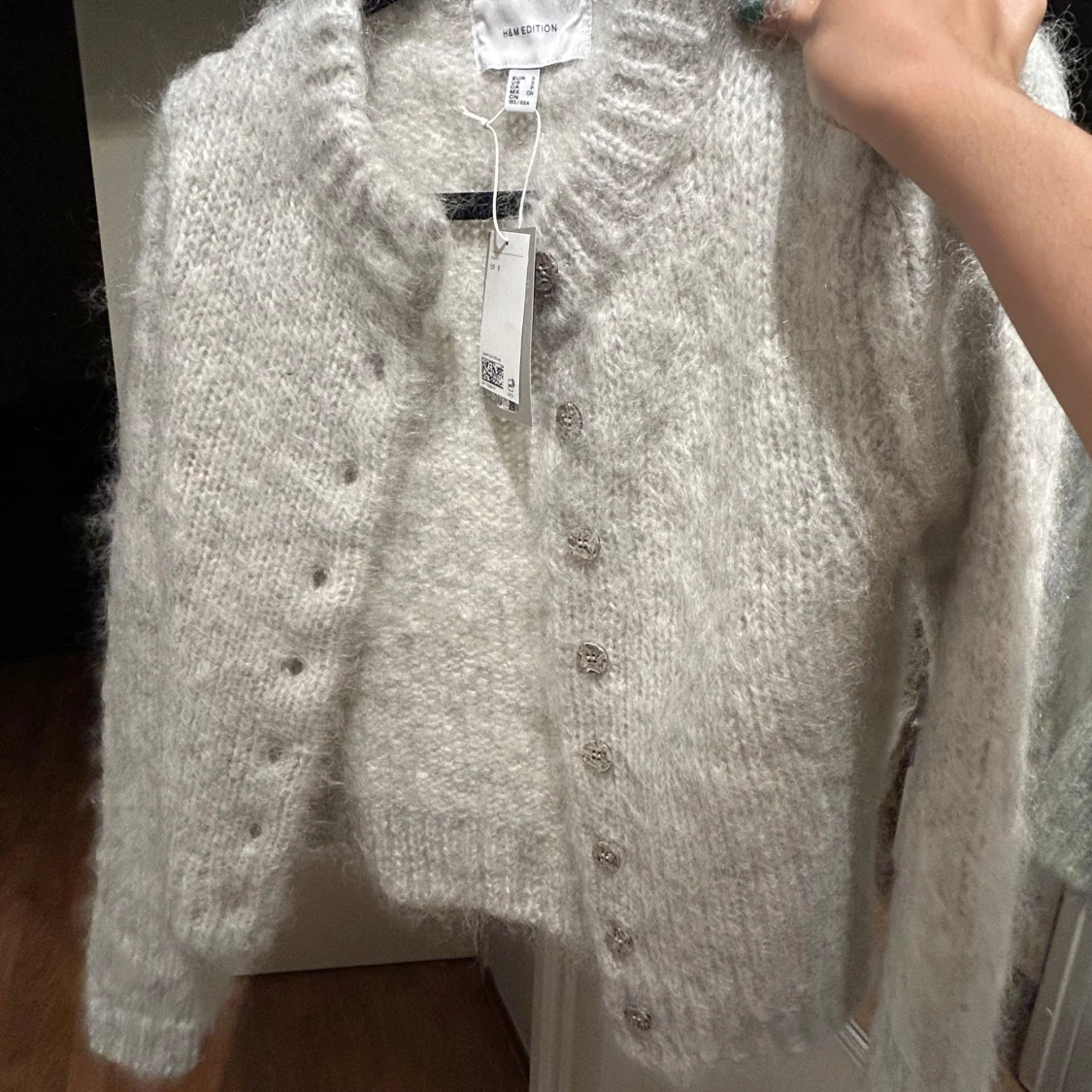 Grå cardigan från H&M - 90