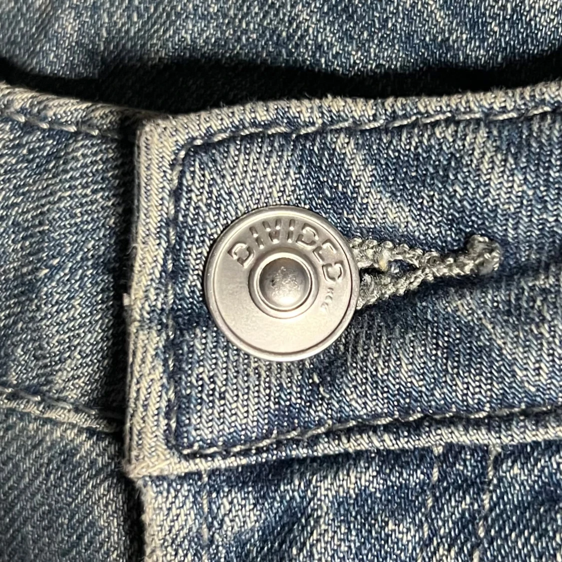 Blå cargo jeans  - 2