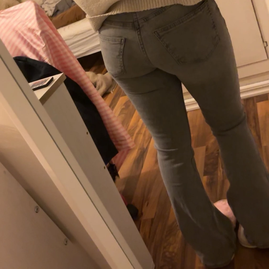 Grå Gina jeans - 92