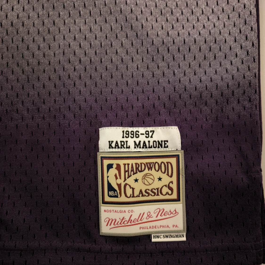 NBA Jazz tröja från Mitchell & Ness - 90