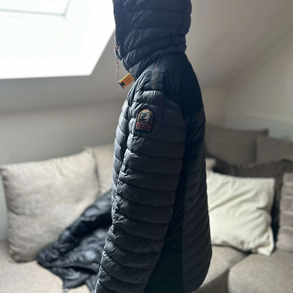 Grå dunjacka från Parajumpers