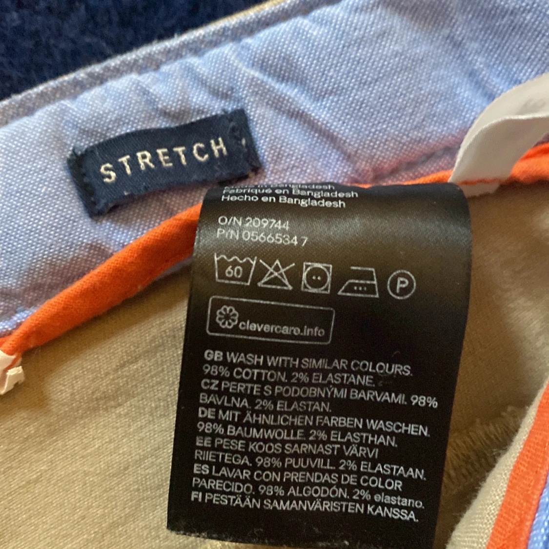 Beige skinny chinos från H&M - 3