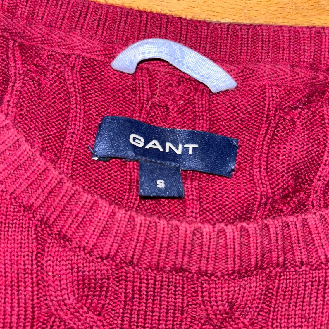 Röd stickad tröja från Gant - 91