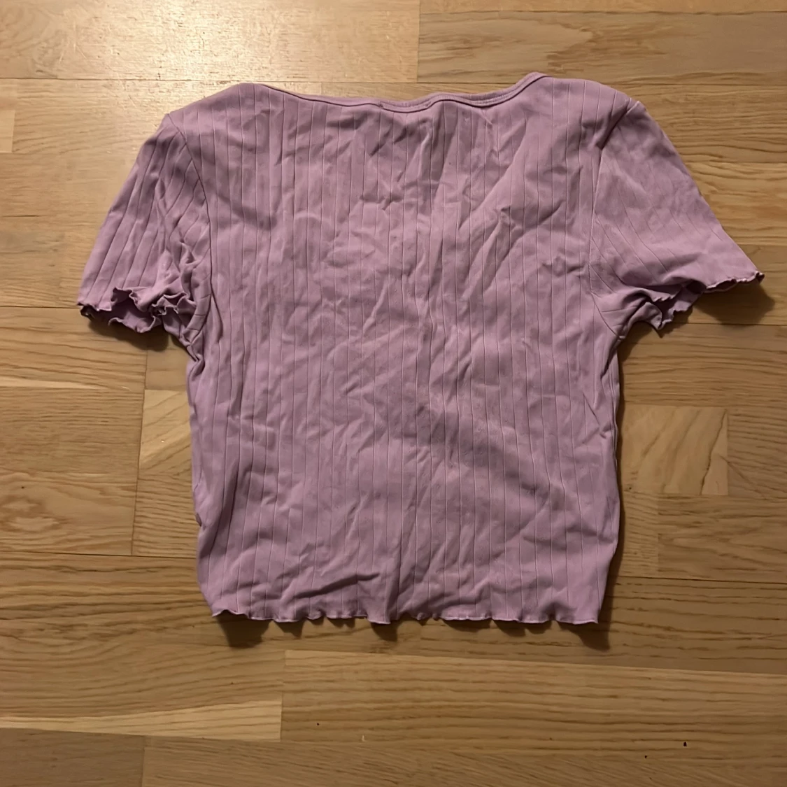 Lila ribbad topp från FB Sister - 90