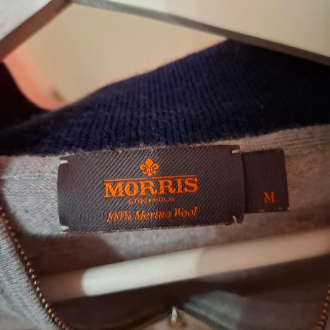 Grå Morris halfzip - 91