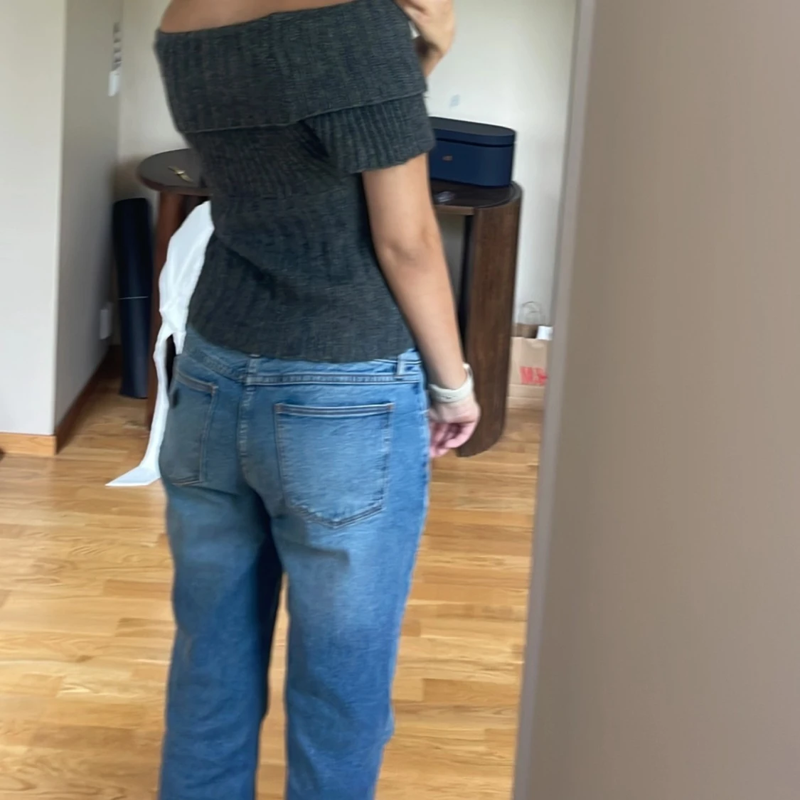 Stickad offshoulder  - 3