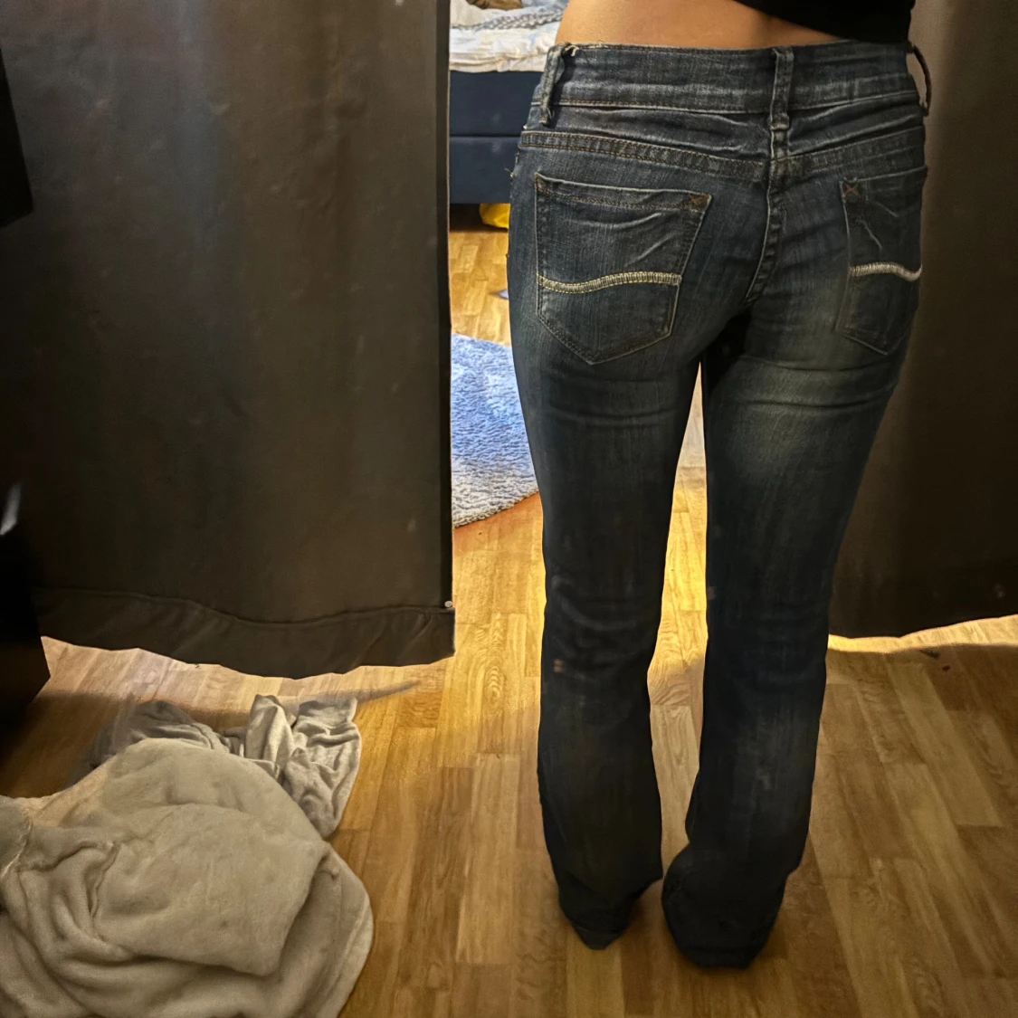 Lågmidjade jeans  - 90