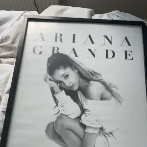 Säljer en snygg poster med Ariana Grande. Säljs utan ram