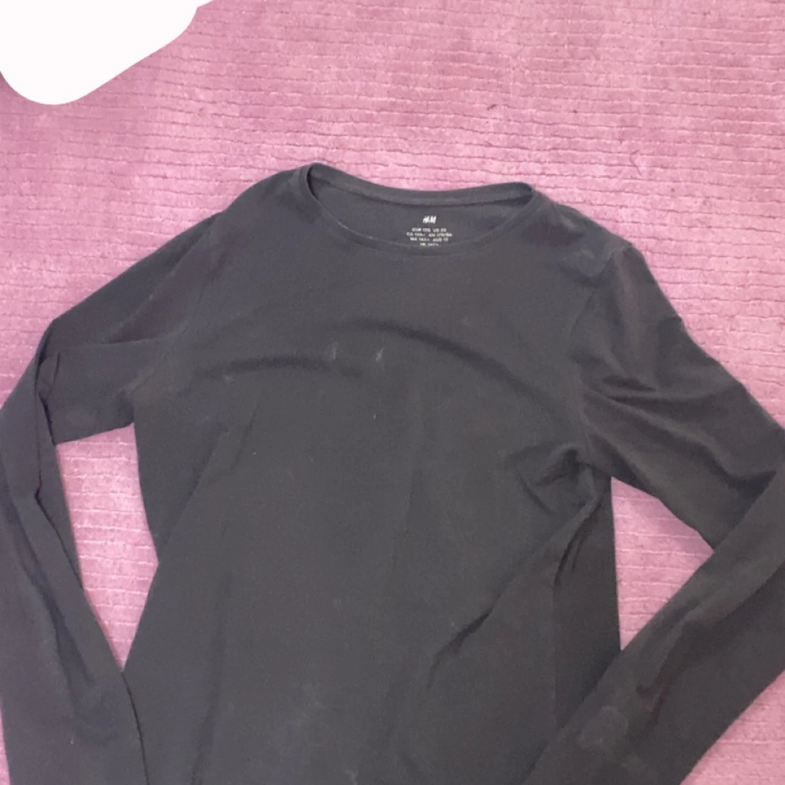 Tunn mörkgrå tröja - 90
