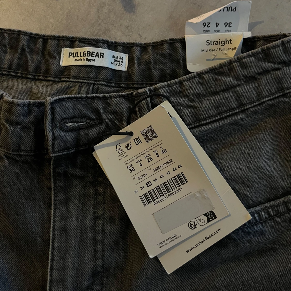 Grå jeans från Pull&Bear - 91