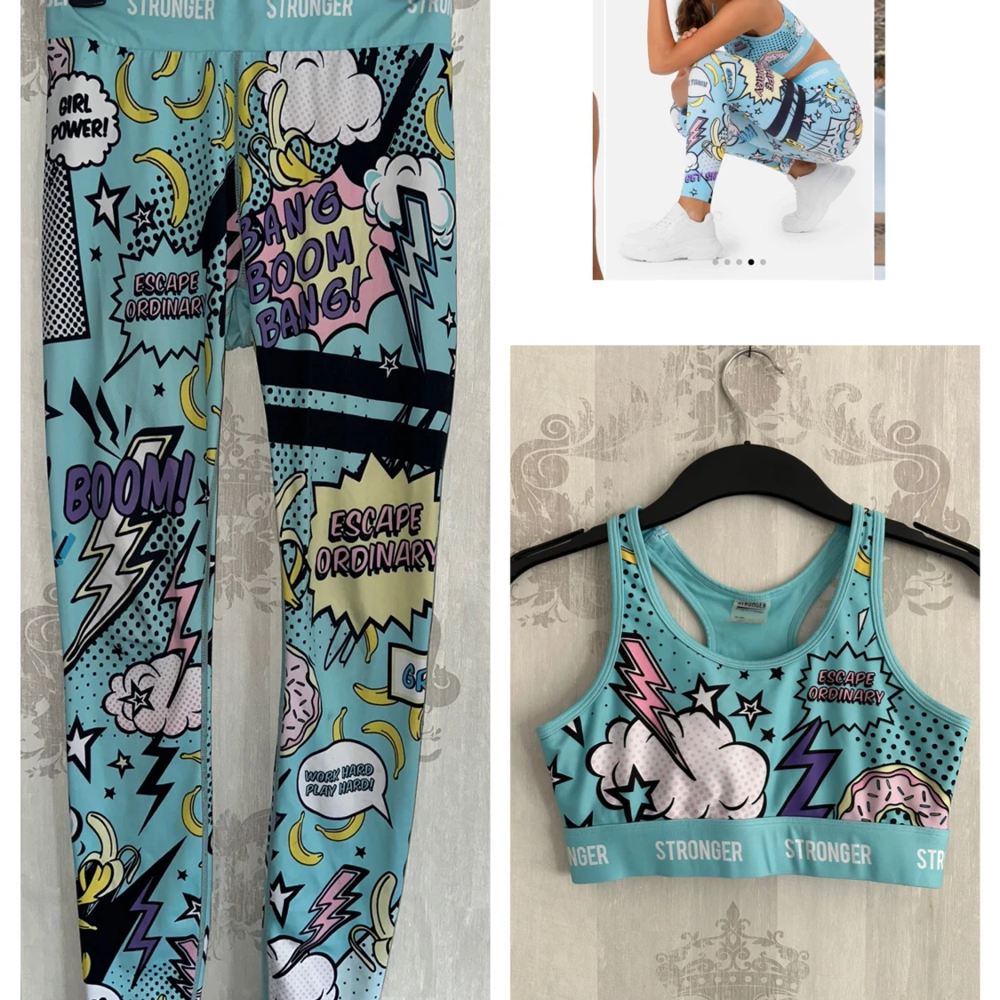 Stronger tights & topp!  - 90