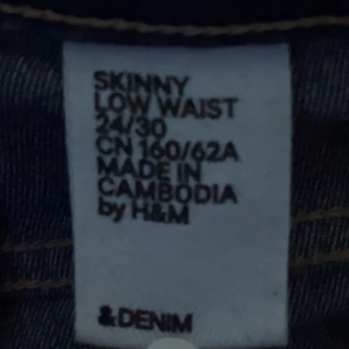 Lågmidjade jeans bootcut - 92