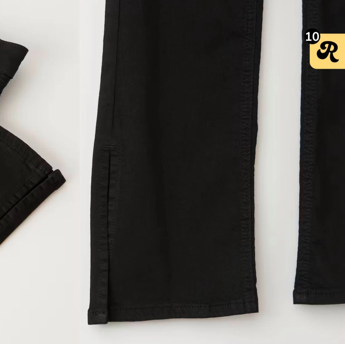 Svarta Molly slit jeans - 90