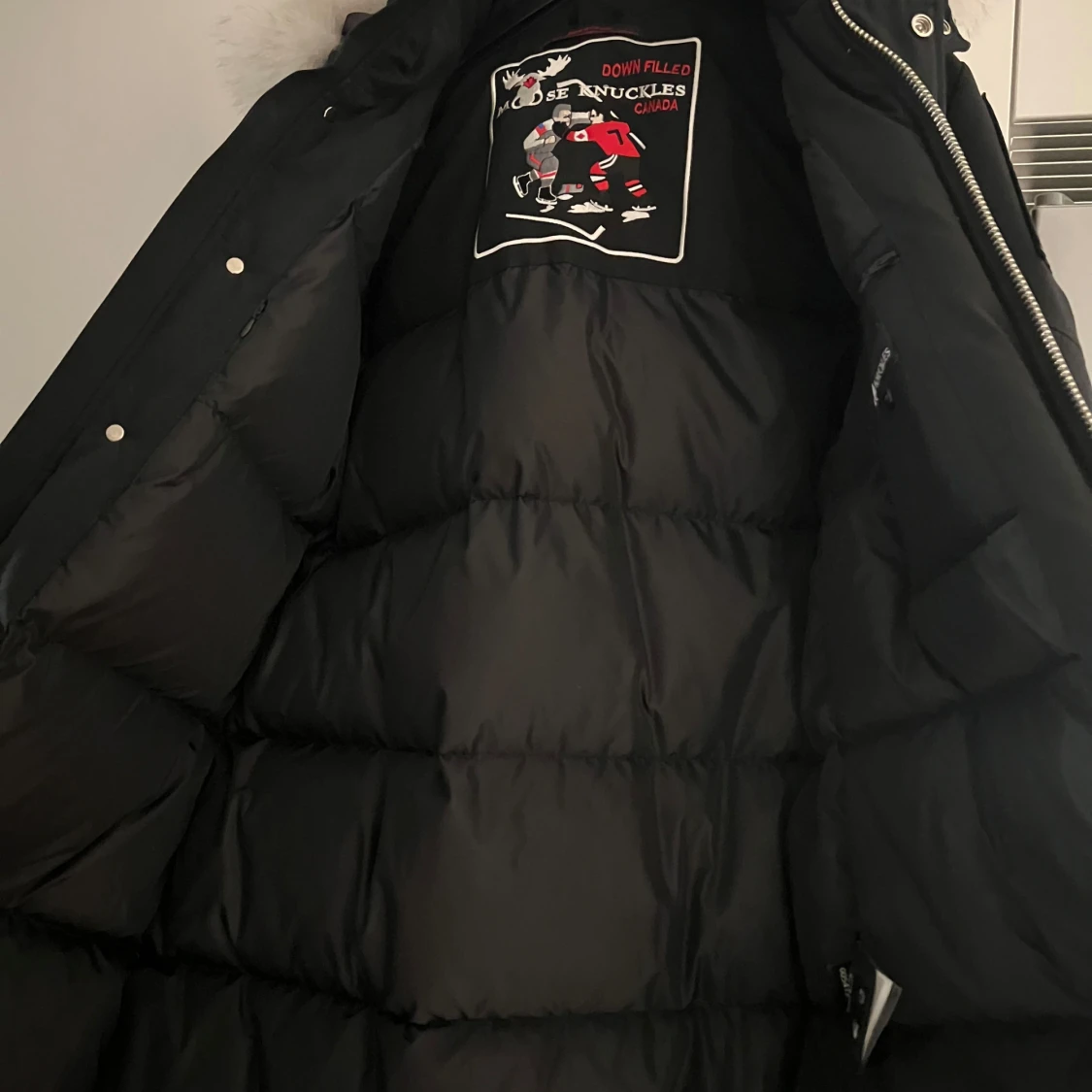 Moose knuckles striling parka!  - 91