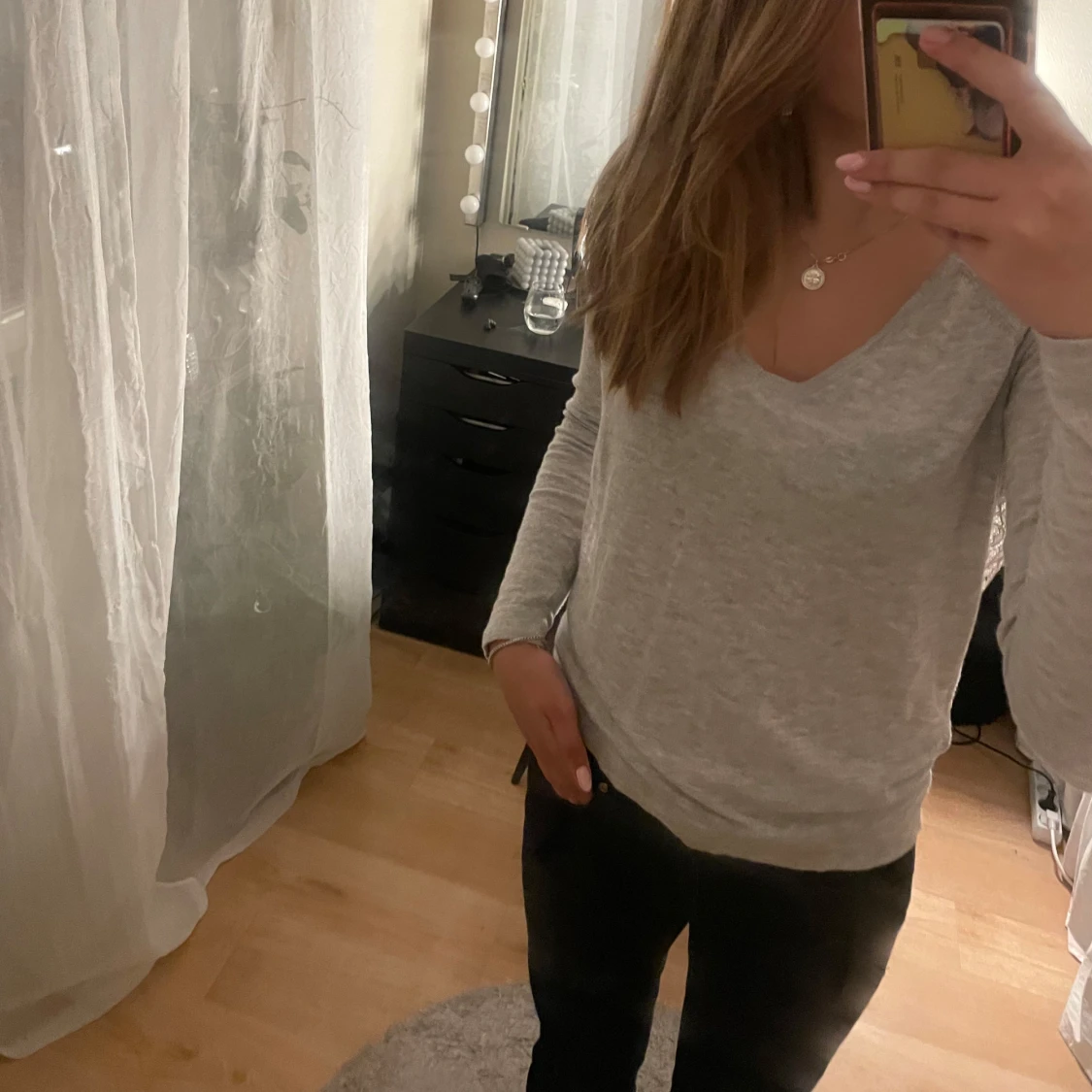 Tunn tröja med spets! - 90