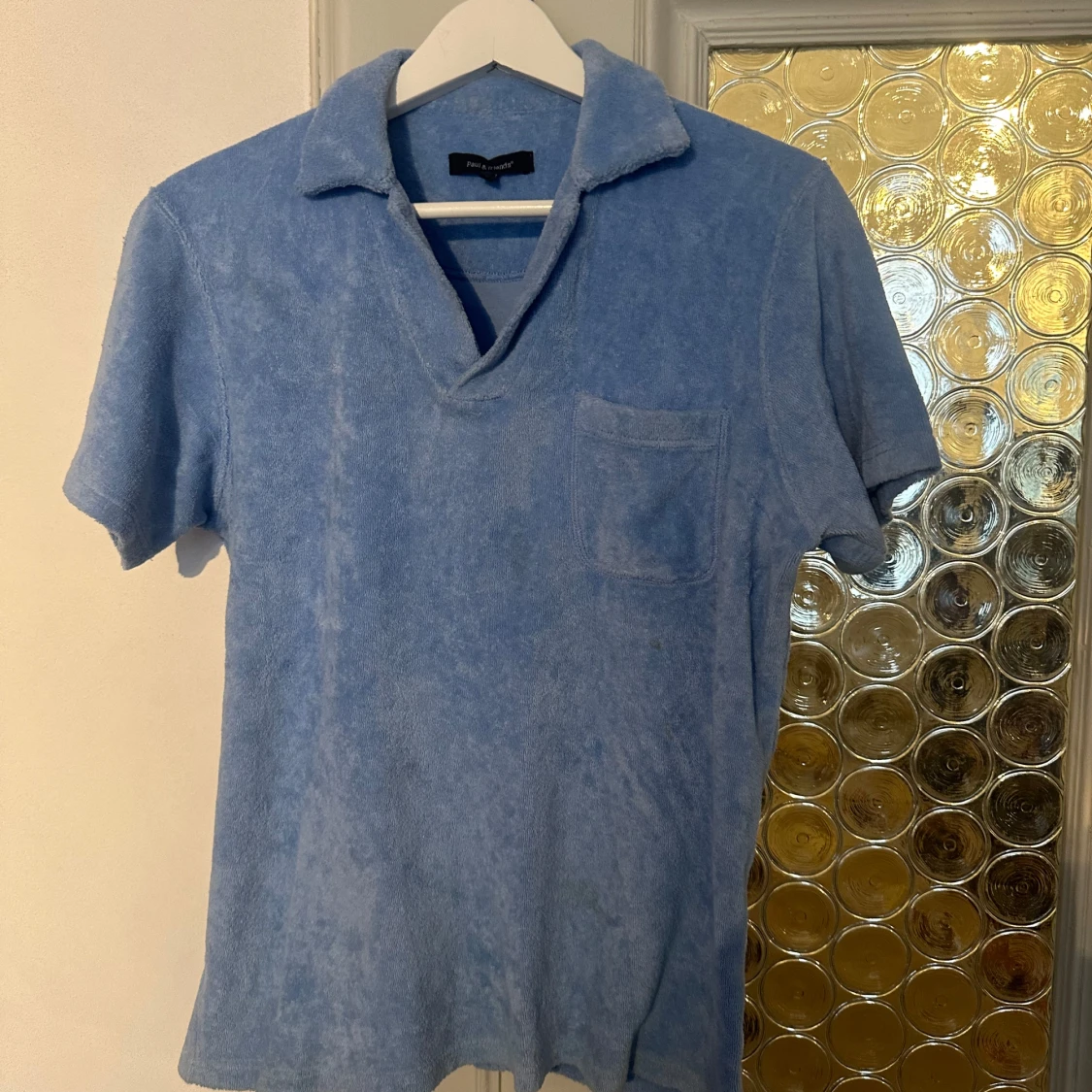 Blå frottétröja från Paul & friends - 91