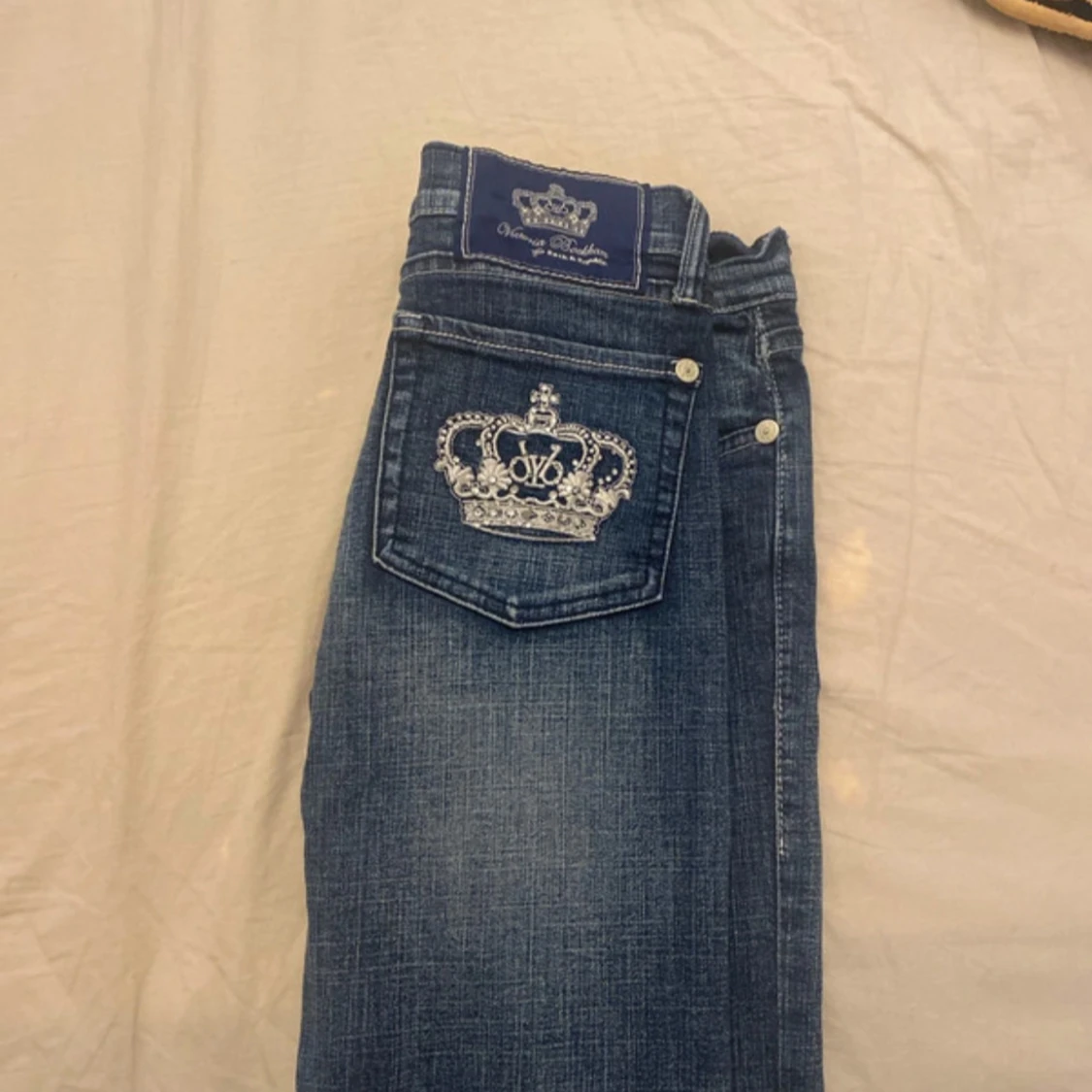  Mörkblåa Victoria Beckham jeans - 91