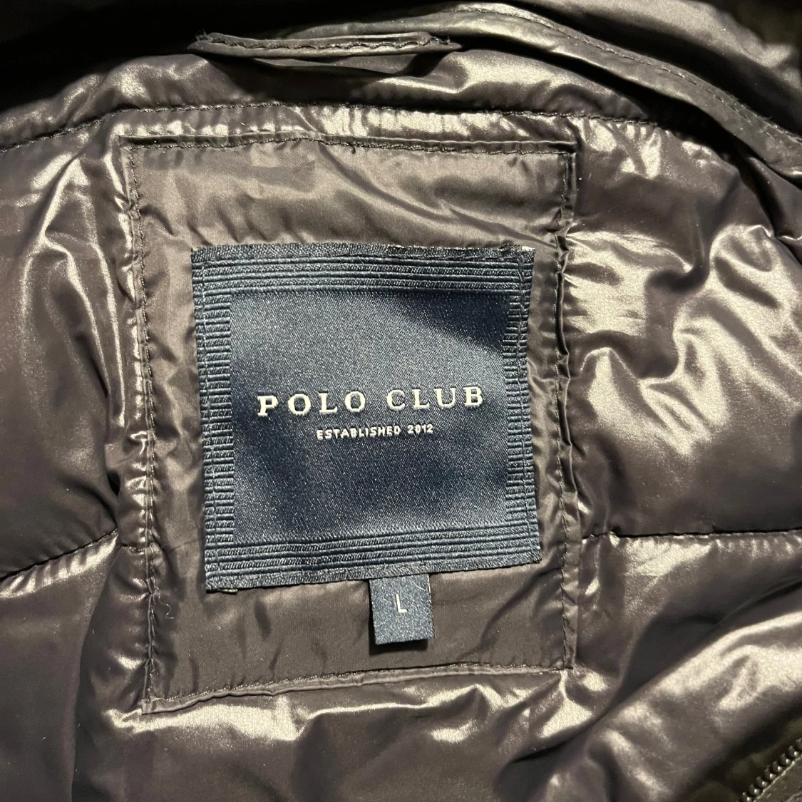 Svart pufferjacka från Polo Club - 91