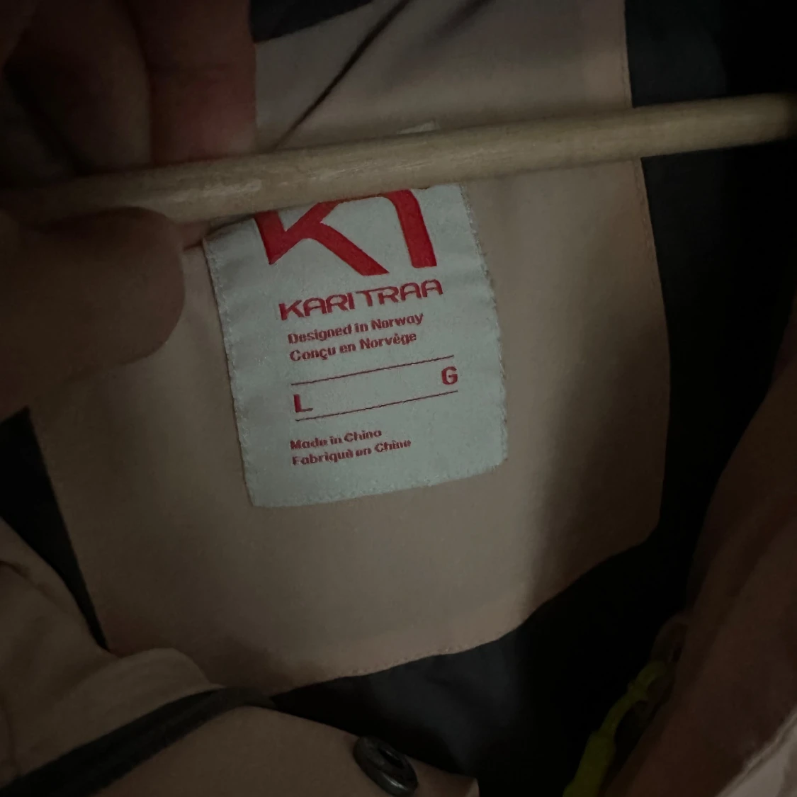 Ljusrosa dunjacka från Kari Traa - 92