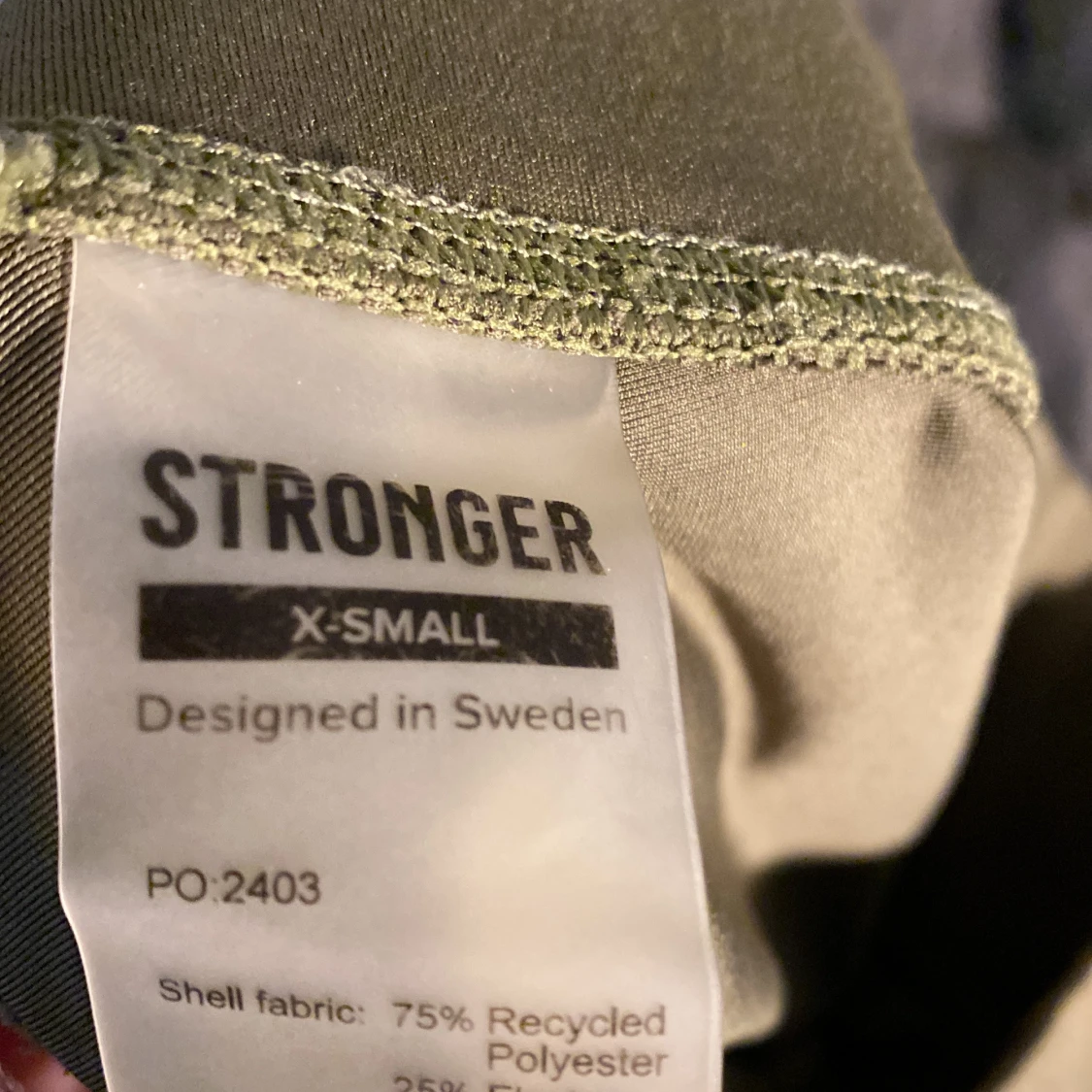 Gröna leggings från Stronger - 45