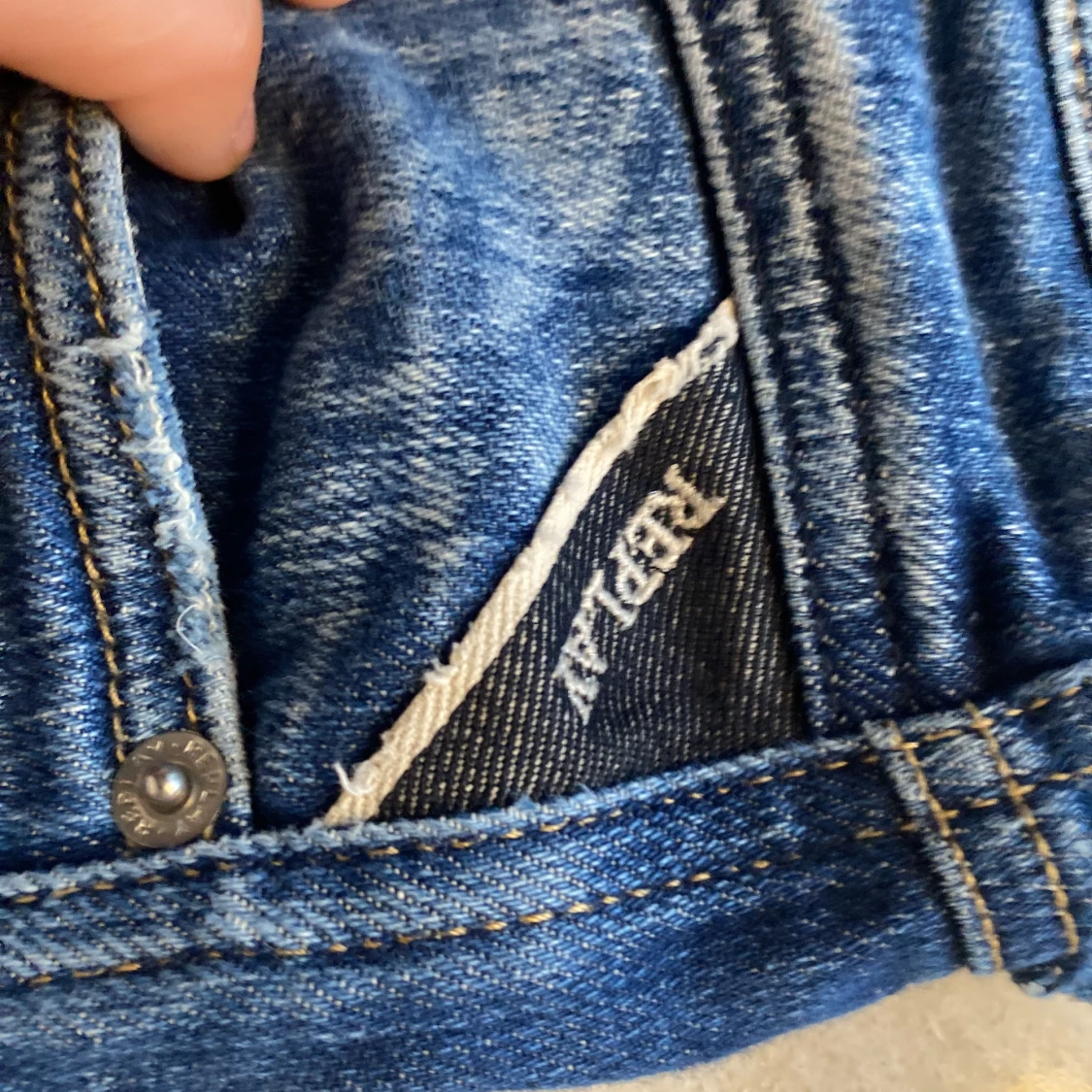 Blå jeans från Replay - 4