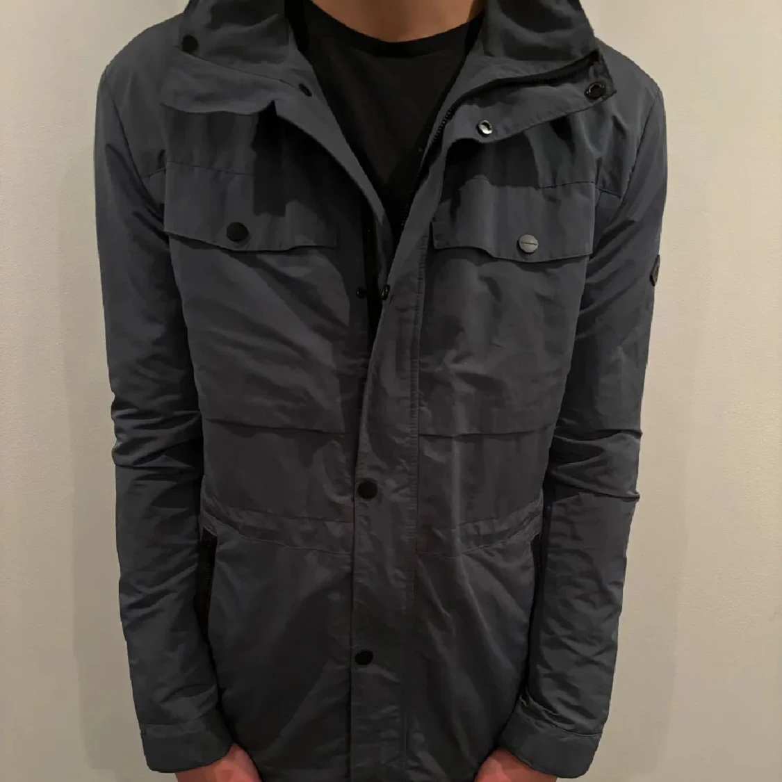 Grå fieldjacket J.Lindberg